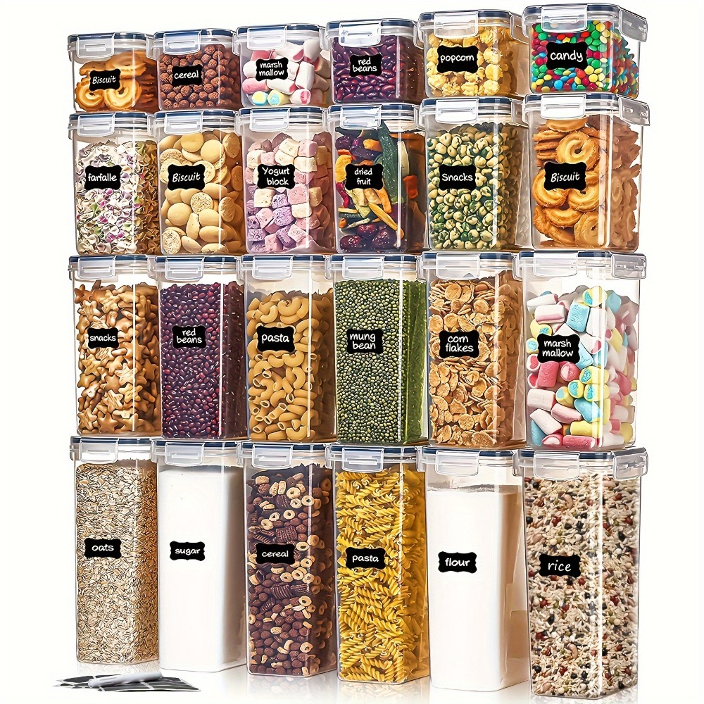 Quality Kitchen Gadgets - 24 szt. Pojemniki do przechowywania żywności,