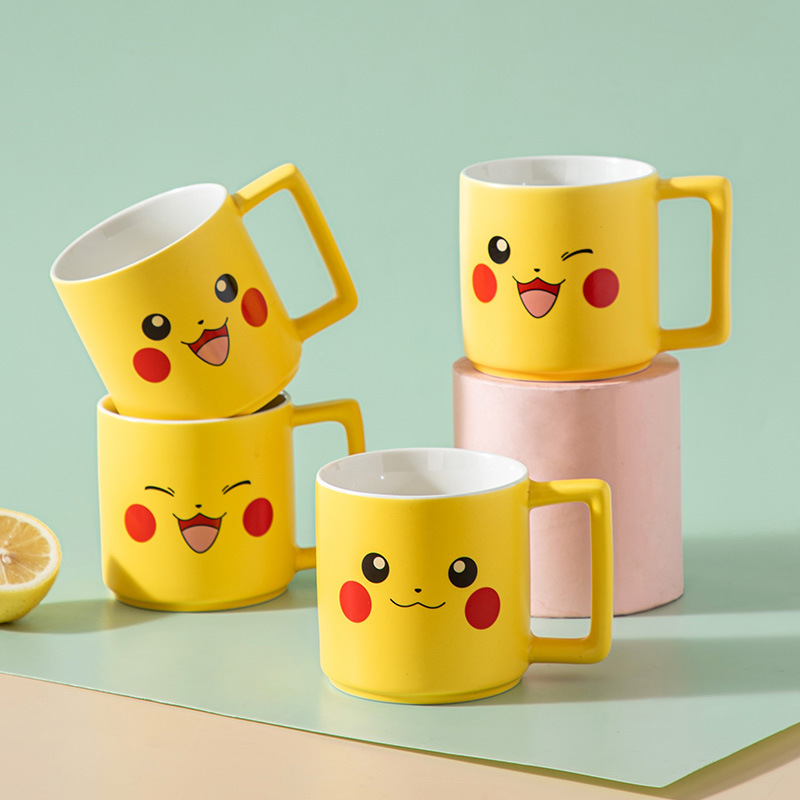 Kitchen Gadgets Gift - Nowy kubek Cartoon Pokemon Pikachu Śniadanie
