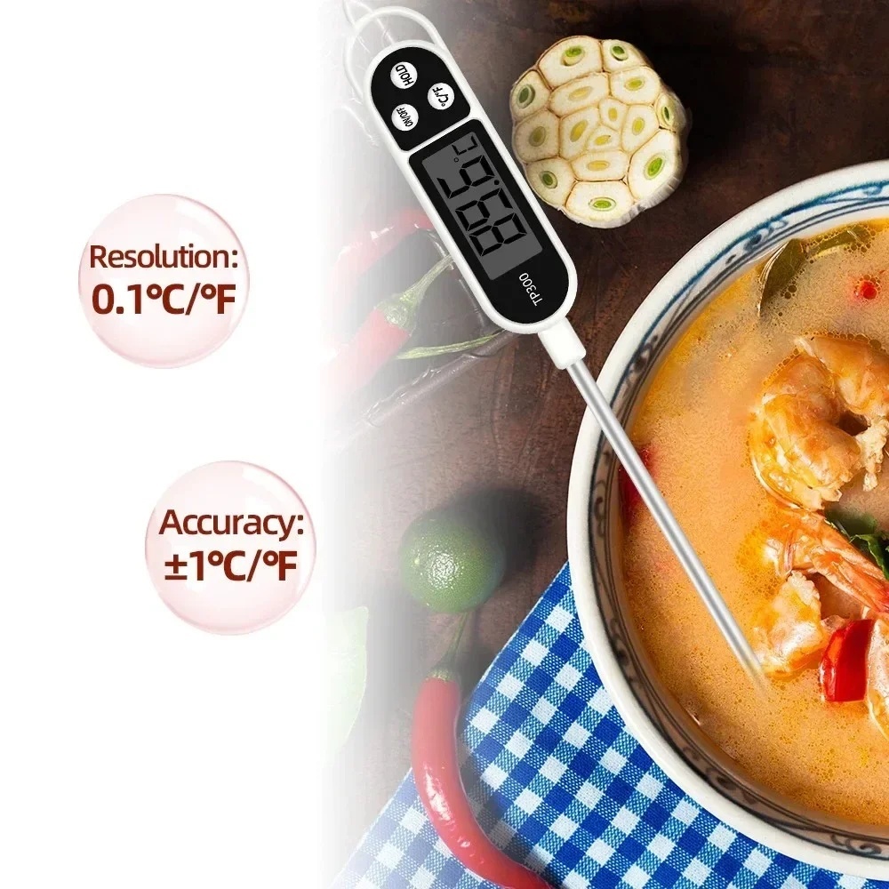 Meat Thermometer - Cyfrowy termometr kuchenny ze stali nierdzewnej