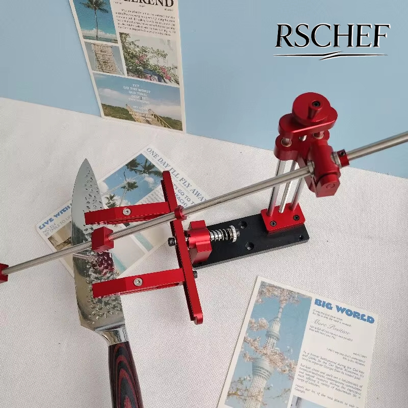 Kitchen Gadgets New 2025 - Nowa czerwona ostrzałka stała z regulacją