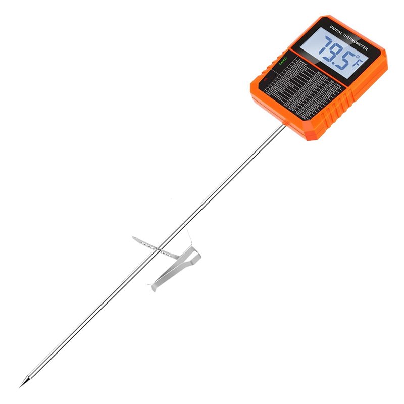 Meat Thermometer - Termometr cyfrowy Y42A-TP510, wodoodporny, z klipsem