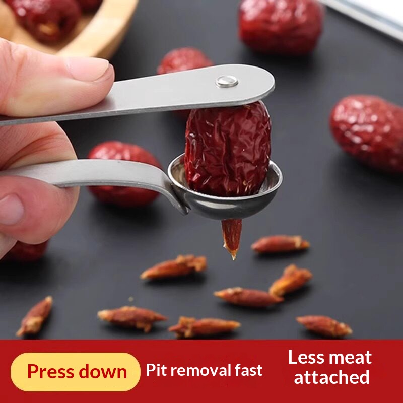 Kitchen Gadgets & Toys - Ręczny wydrążacz do pestek z owoców