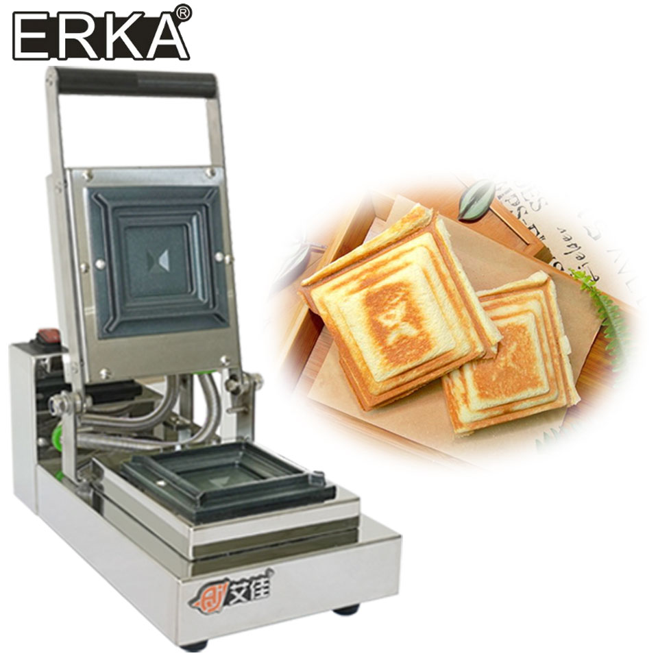 Breakfast Sandwich Maker - ERKA Opiekacz do kanapek na gorąco,