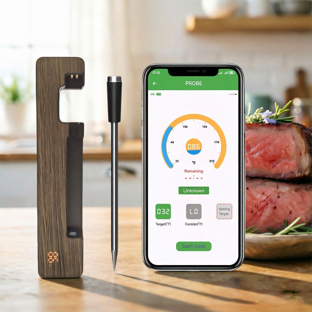 Meat Thermometer - Bezprzewodowy termometr do mięsa ze sterowaniem