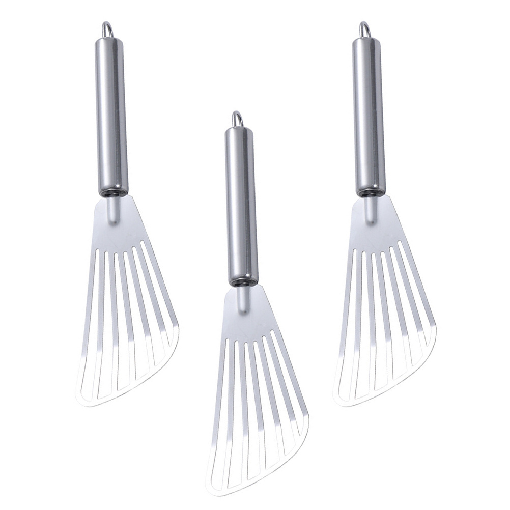 Kitchen Gadgets & Toys - 3 szt. szpatułek ze stali nierdzewnej