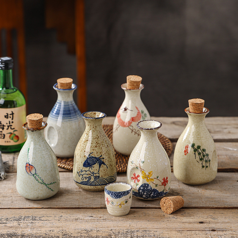 Kitchen Gadgets New 2025 - Butelka Sake w stylu japońskim Kreatywna