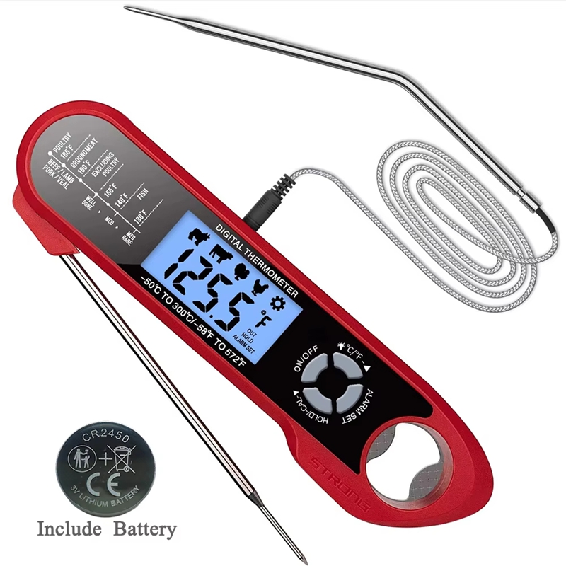 Meat Thermometer - Termometr do mięsa z podwójną sondą,
