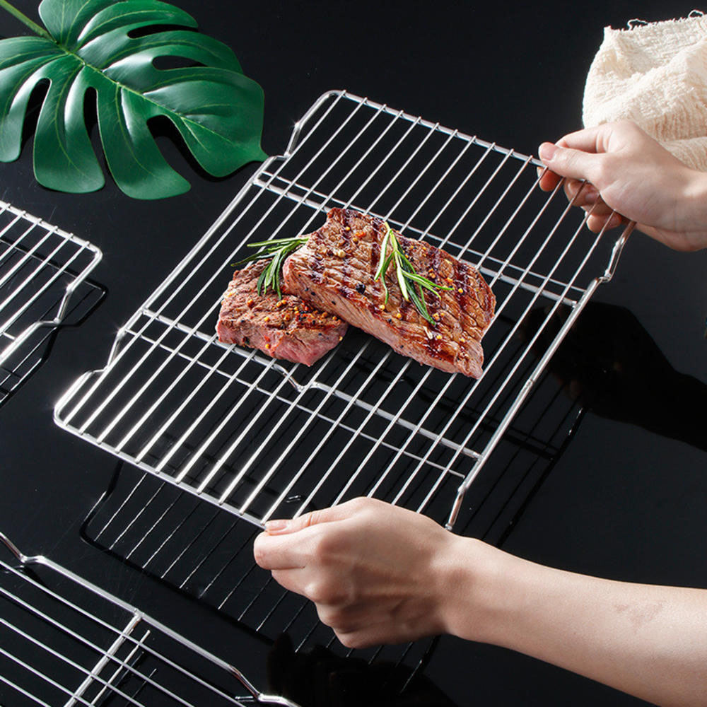 Quality Kitchen Gadgets - Mata z siatki do grilla ze