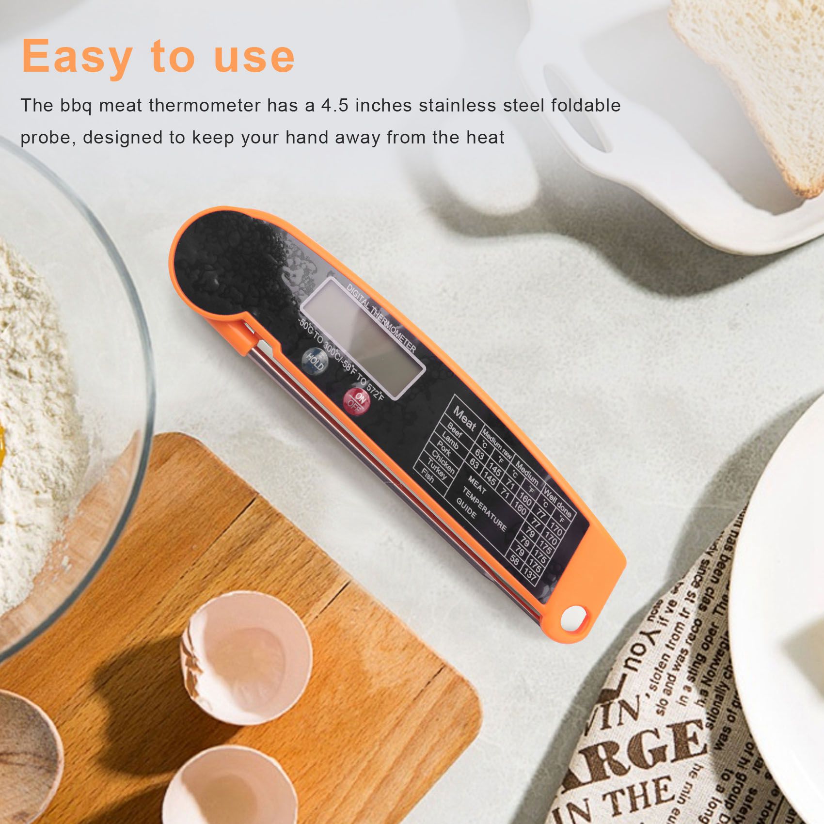 ABMI-Digital Termometr do mięs – Meat Thermometer recenzja i cena