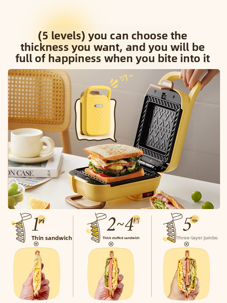 Wielofunkcyjna maszyna do kana – Breakfast Sandwich Maker recenzja i cena