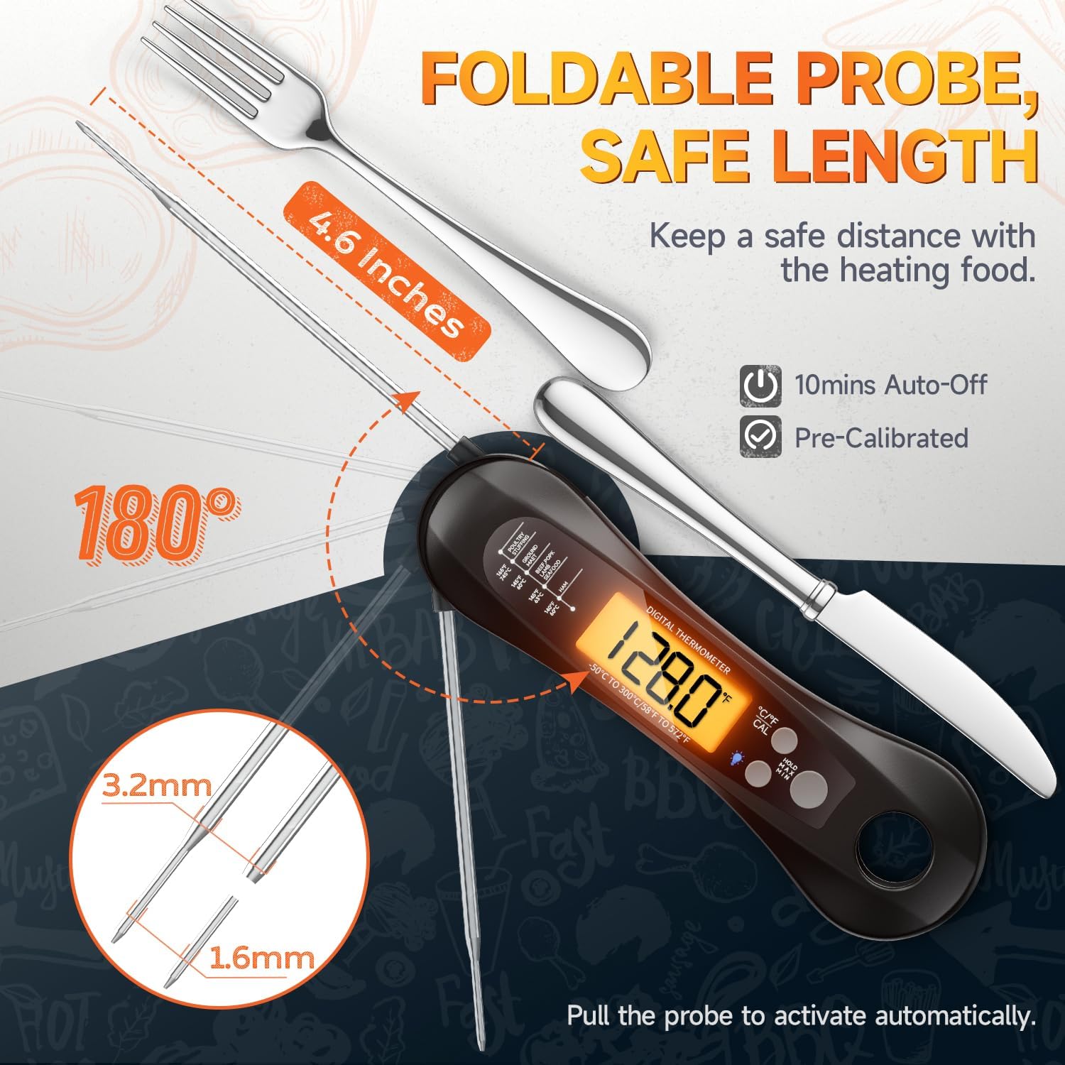 Cyfrowy termometr do mięsa z n – Meat Thermometer recenzja i cena