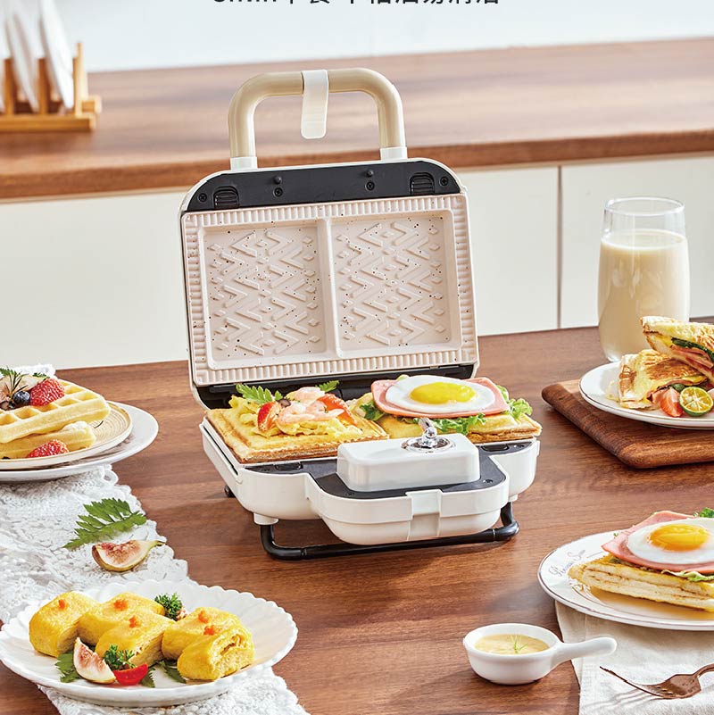 750W elektryczny opiekacz do k – Breakfast Sandwich Maker recenzja i cena