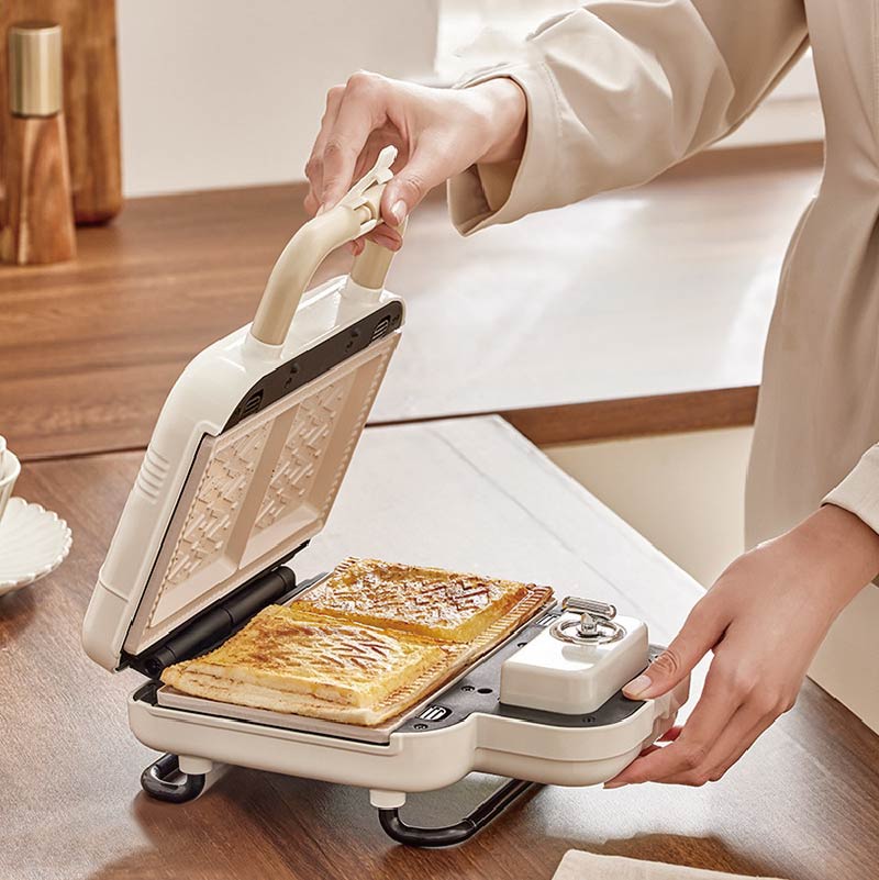 750W elektryczny opiekacz do k – Breakfast Sandwich Maker recenzja i cena