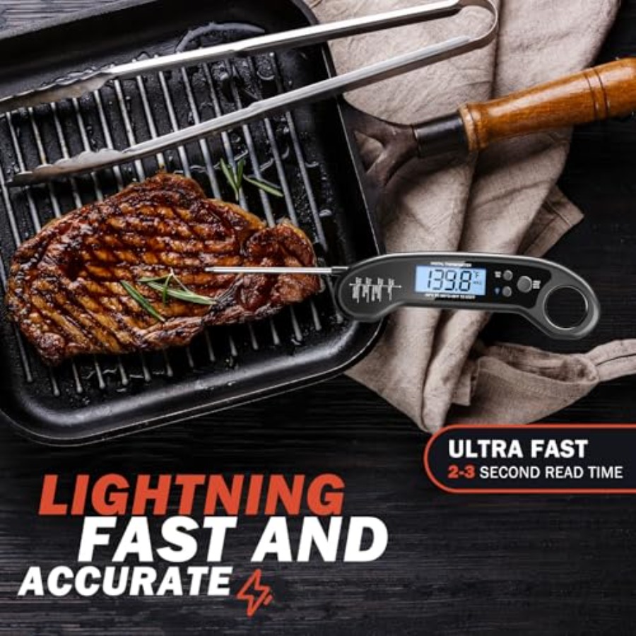 Termometr do mięsa cyfrowy, sz – Meat Thermometer recenzja i cena