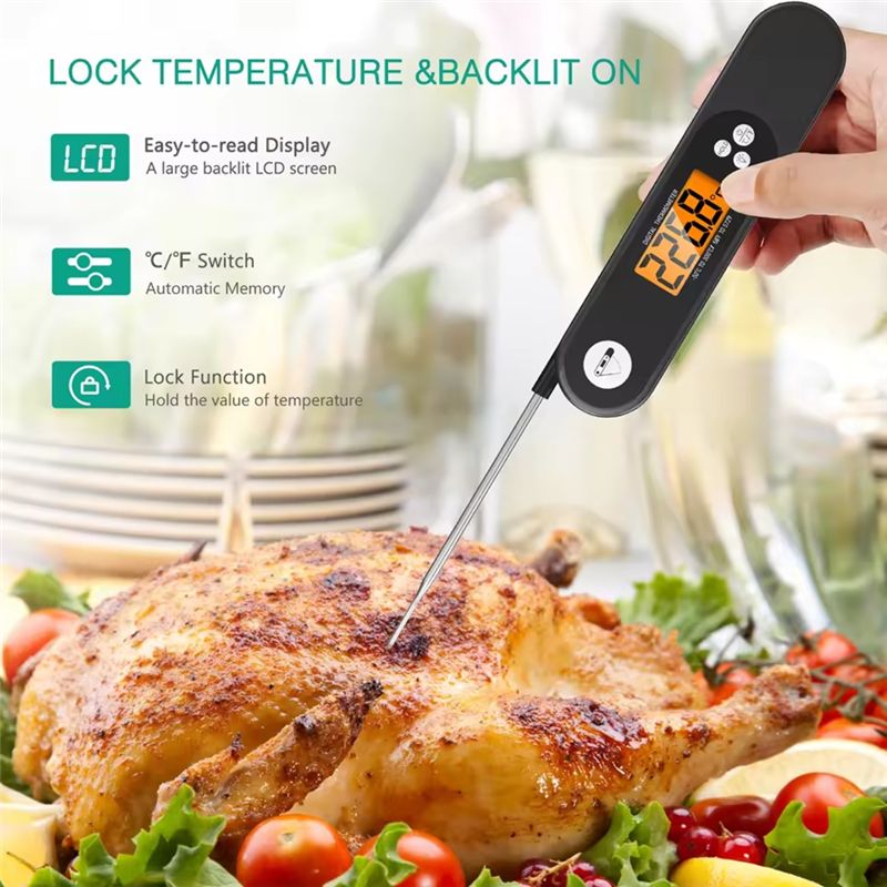 Cyfrowy termometr do grilla, t – Meat Thermometer recenzja i cena