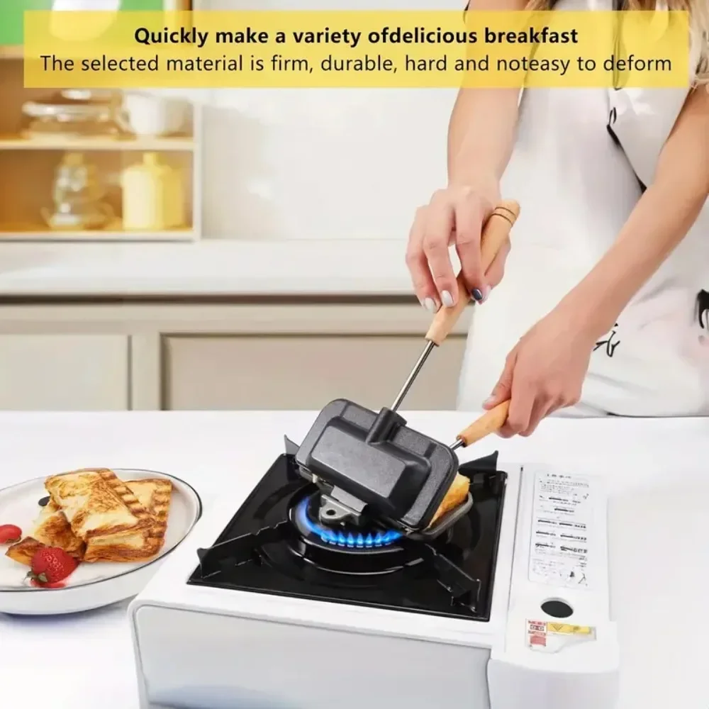 Dwustronna patelnia do kanapek – Breakfast Sandwich Maker recenzja i cena