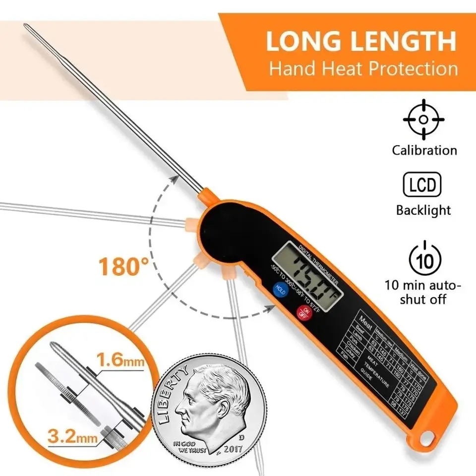 Wodoodporny cyfrowy termometr  – Meat Thermometer recenzja i cena