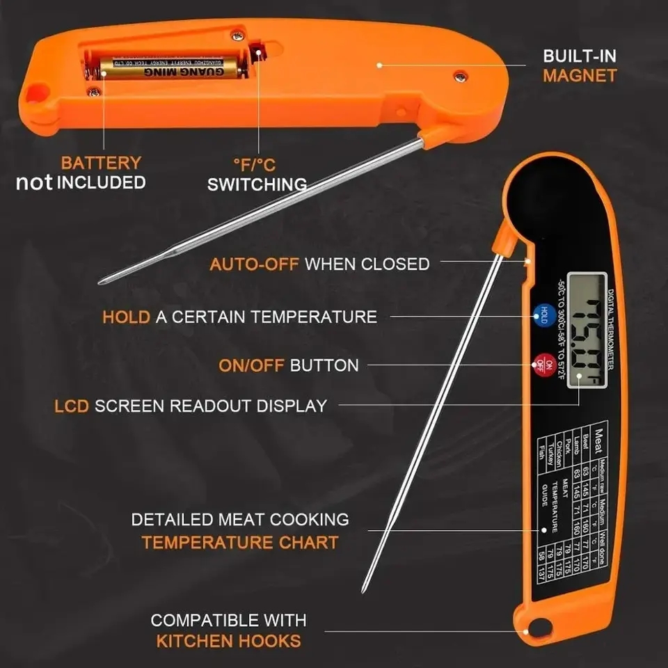 Wodoodporny cyfrowy termometr  – Meat Thermometer recenzja i cena